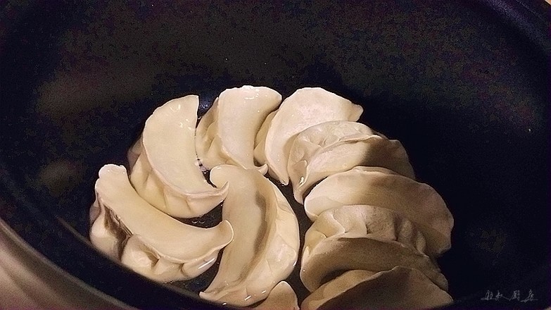 Lazy Pot Sticker Dumplings recipe