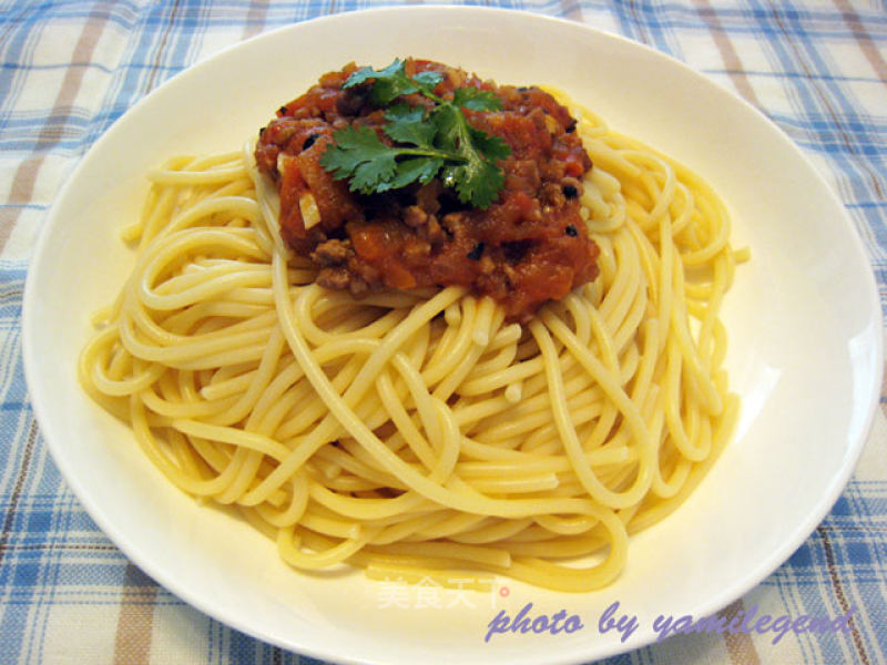 Meat Sauce Pasta recipe