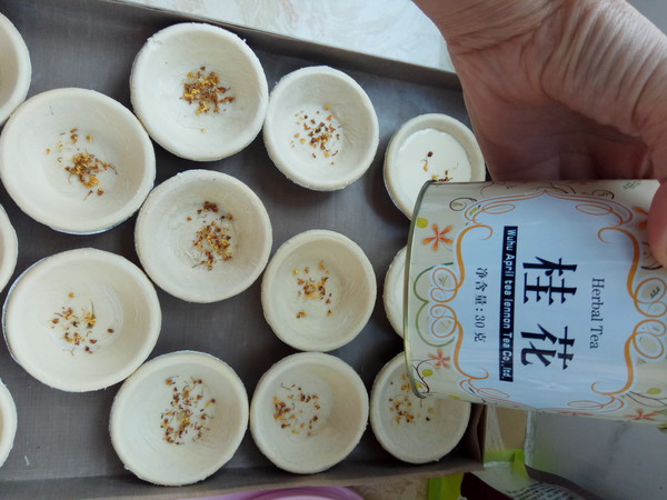 Osmanthus Egg Tart recipe