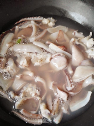 Fried Squid with Broccoli recipe