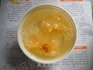 Red Dates, Green Beans and Tremella Soup recipe