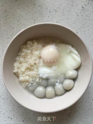 Distilled Rice Balls with Eggs recipe