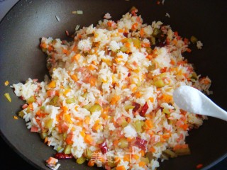 Sweet and Sour Cucumber Fried Rice recipe