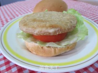 [peanut Chicken Burger] Breakfast in 5 Minutes recipe