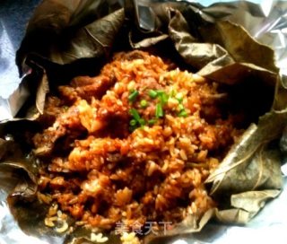 Lotus-flavored Glutinous Rice Ribs--summer Lazy Dish recipe