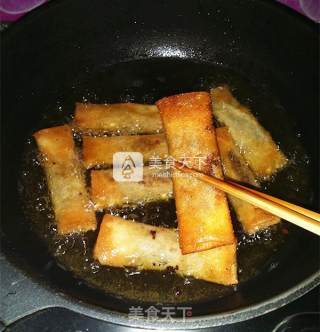 Red Bean Paste Spring Rolls recipe
