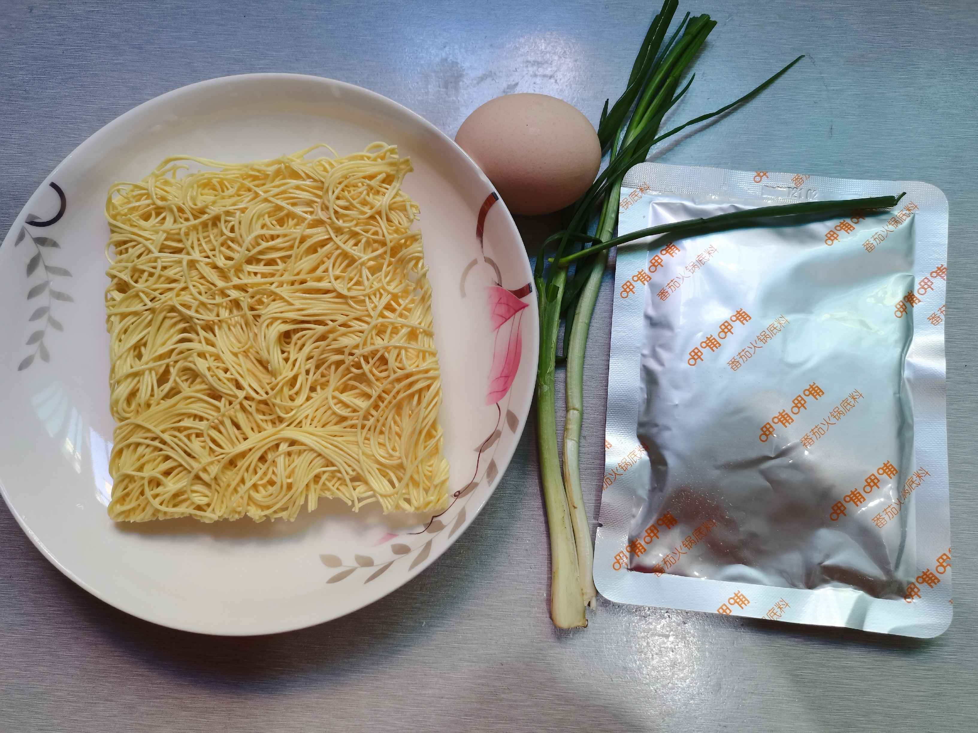 Egg Noodles in Tomato Sauce recipe