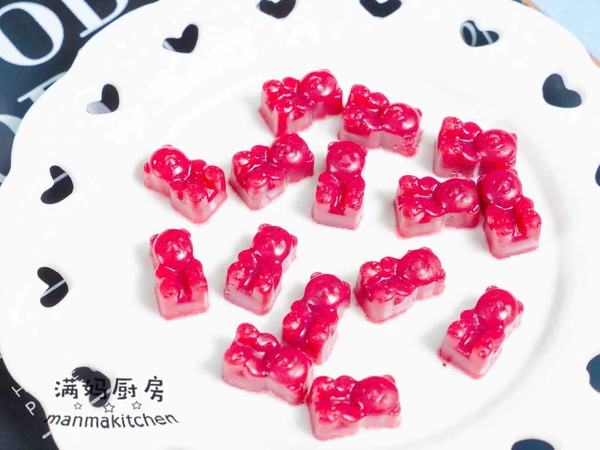 Little Bear Qq Candy, Use Lotus Root Flour to Make Sweets recipe