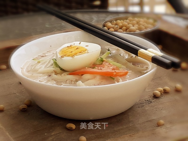 Korean Soy Milk Noodle recipe
