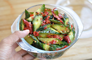 Spicy Pickled Cucumber recipe