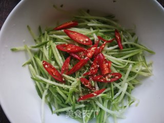 Radish with Fruit Salad recipe