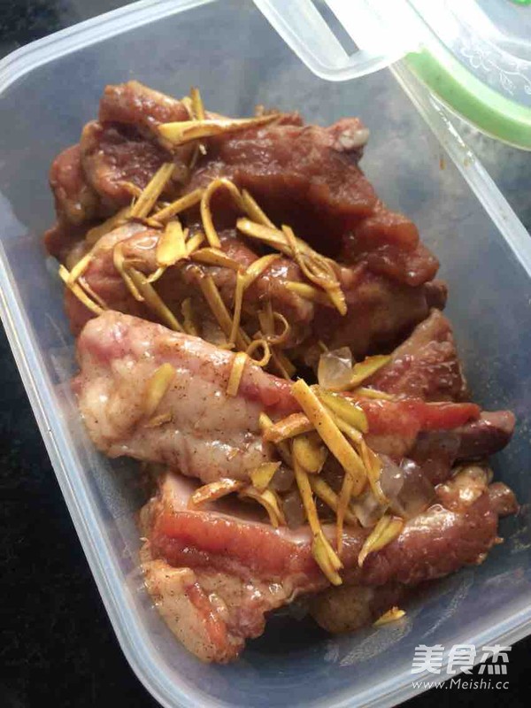 Stewed Pork Steak with Sauce recipe