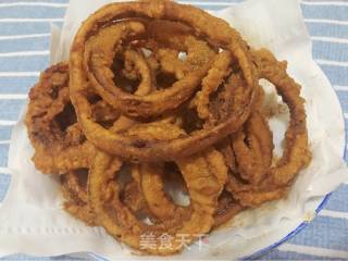 Simple Fried Onion Rings recipe