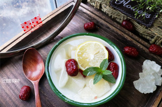 Lemon Rock Sugar Pear Water recipe