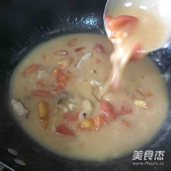 Tomato Milk Stewed Noodles recipe