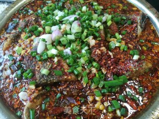 Spicy Spicy Bean Sprout Fish Fillet with Scallion recipe