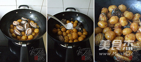 Abalone Stewed with Small Potatoes recipe