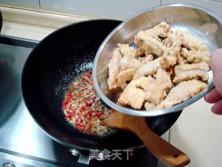 Traditional Hunan Cuisine "spicy and Spicy Fish Sticks with Malen" recipe