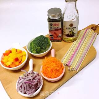 Stir-fried Colorful Vermicelli recipe