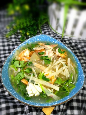 Radish Stewed Seafood recipe