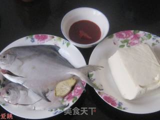 Red Fermented Bean Curd Pomfret Tofu Pot recipe