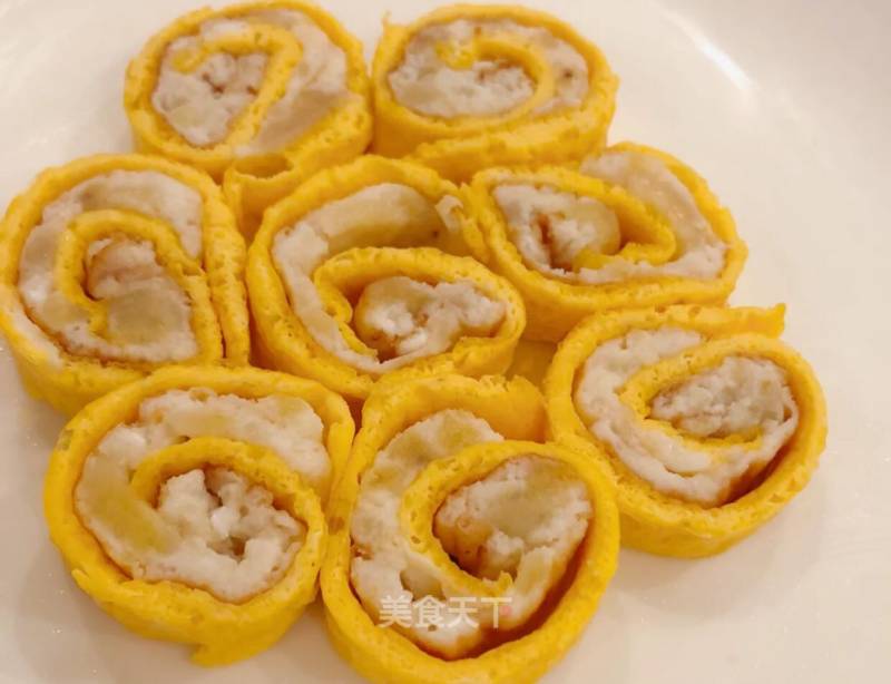 Two-color Banana Yogurt Omelet recipe