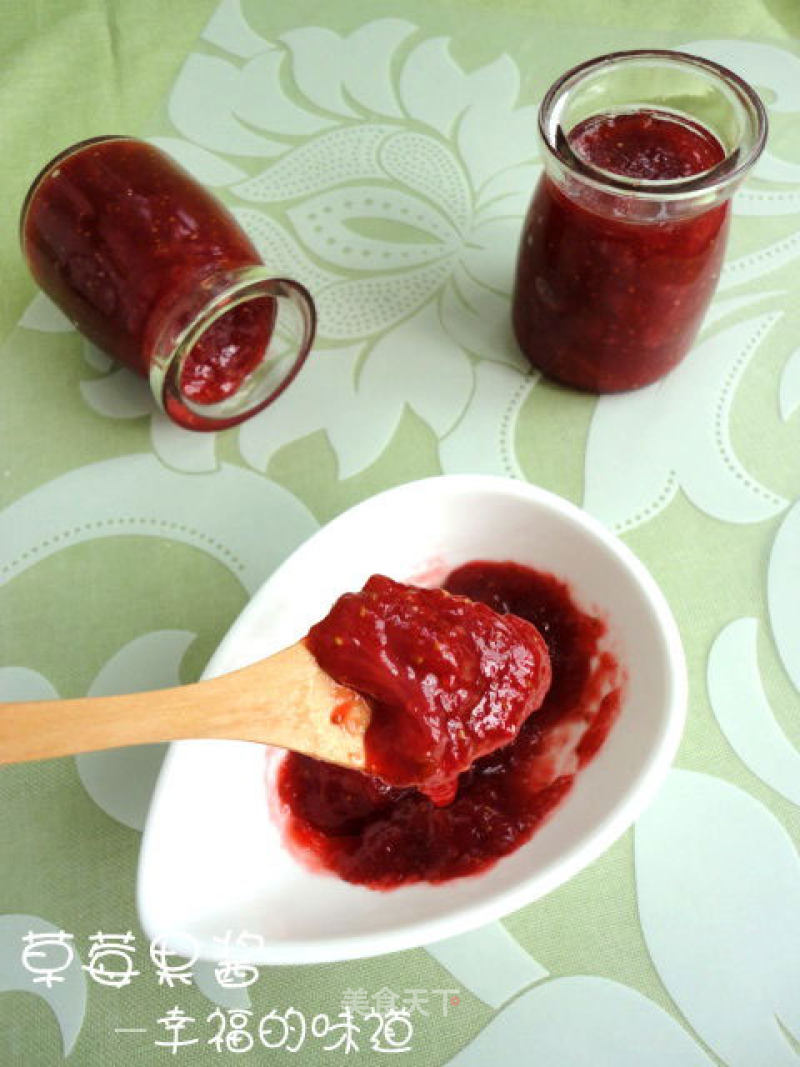 Homemade 【strawberry Jam】 recipe