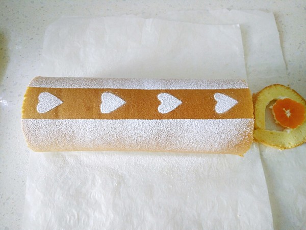 Orange Cake Roll recipe