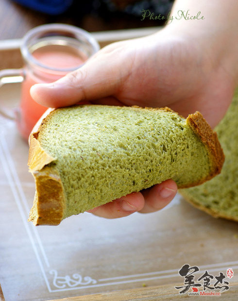 Matcha Honey Bean Toast recipe