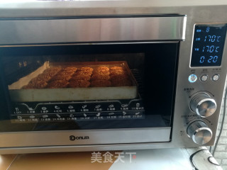 Sesame Peach Crisp recipe