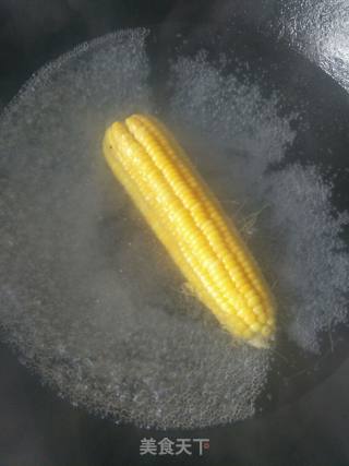 Dandelion Mixed with Corn Kernels recipe