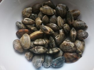 Fried Clams with Loofah recipe