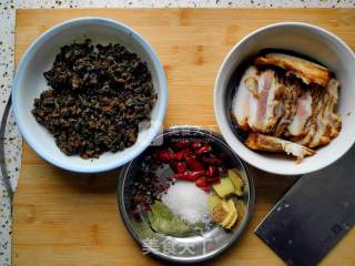Sichuan-style Salted Vegetable Meat recipe