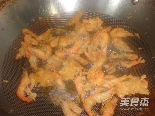 Fried River Prawns recipe