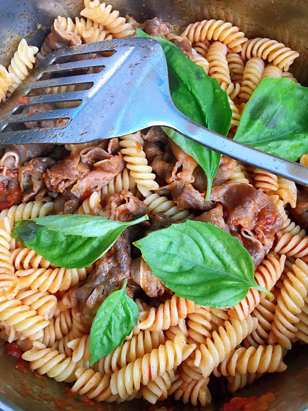 Garlic Basil Pasta recipe