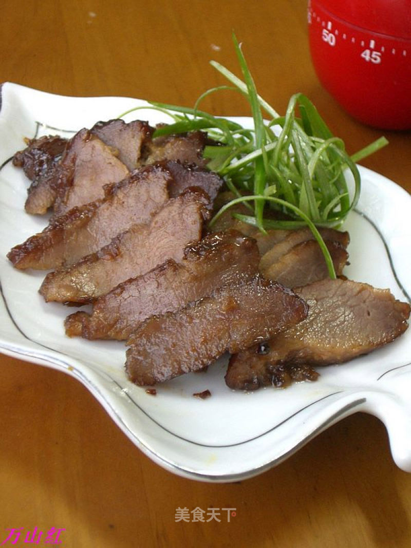 Barbecued Pork with Honey Sauce recipe