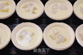 Yellow Peach Egg Tart recipe