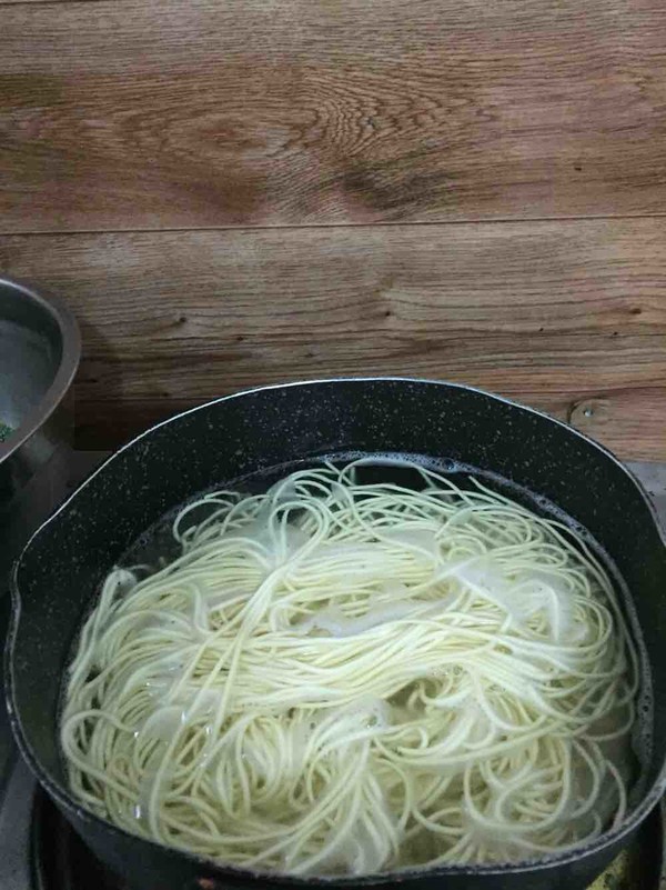 Improved Version of Spring Onion Noodles recipe