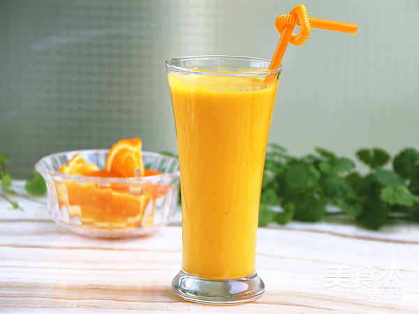 Pumpkin Orange Milk Drink recipe