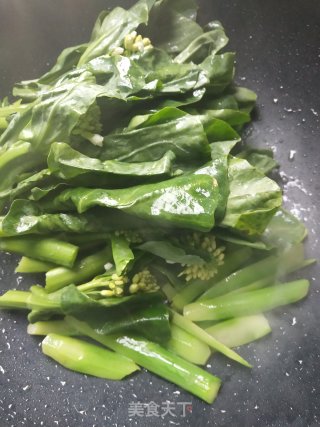 Stir-fried Chinese Kale recipe