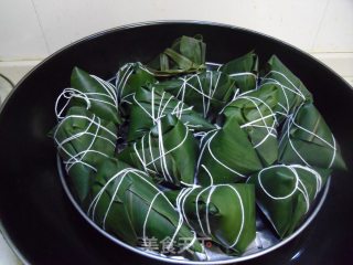 Beautiful-purple Sweet Potato Crystal Rice Dumpling recipe