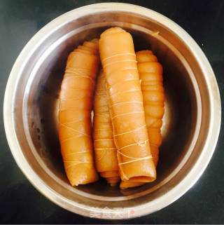 Braised Pork Skin Roll recipe