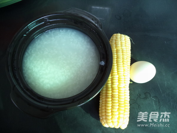 Corn Egg Porridge recipe