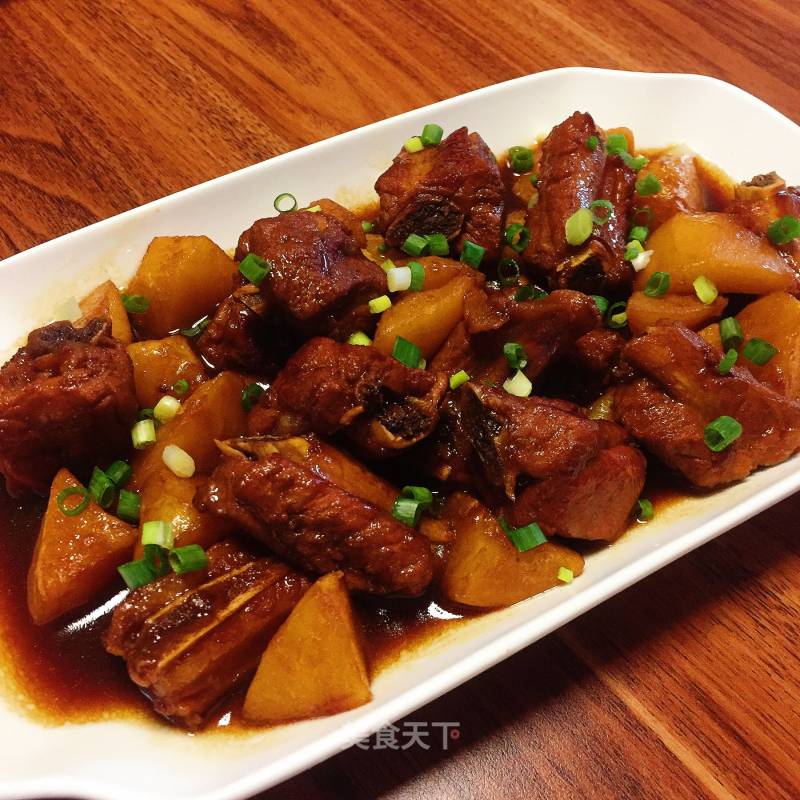 Pork Ribs and Potatoes recipe