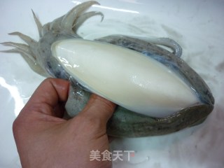 Sauteed Cuttlefish Flower recipe