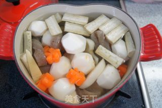 【momo New Year's Eve Dishes】wufu Linmen Japanese Root Vegetable Mixed Boiled recipe