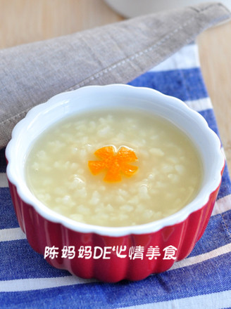 Orange Peel and Yam Porridge recipe
