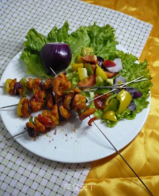 Pepper Chicken Skewers recipe