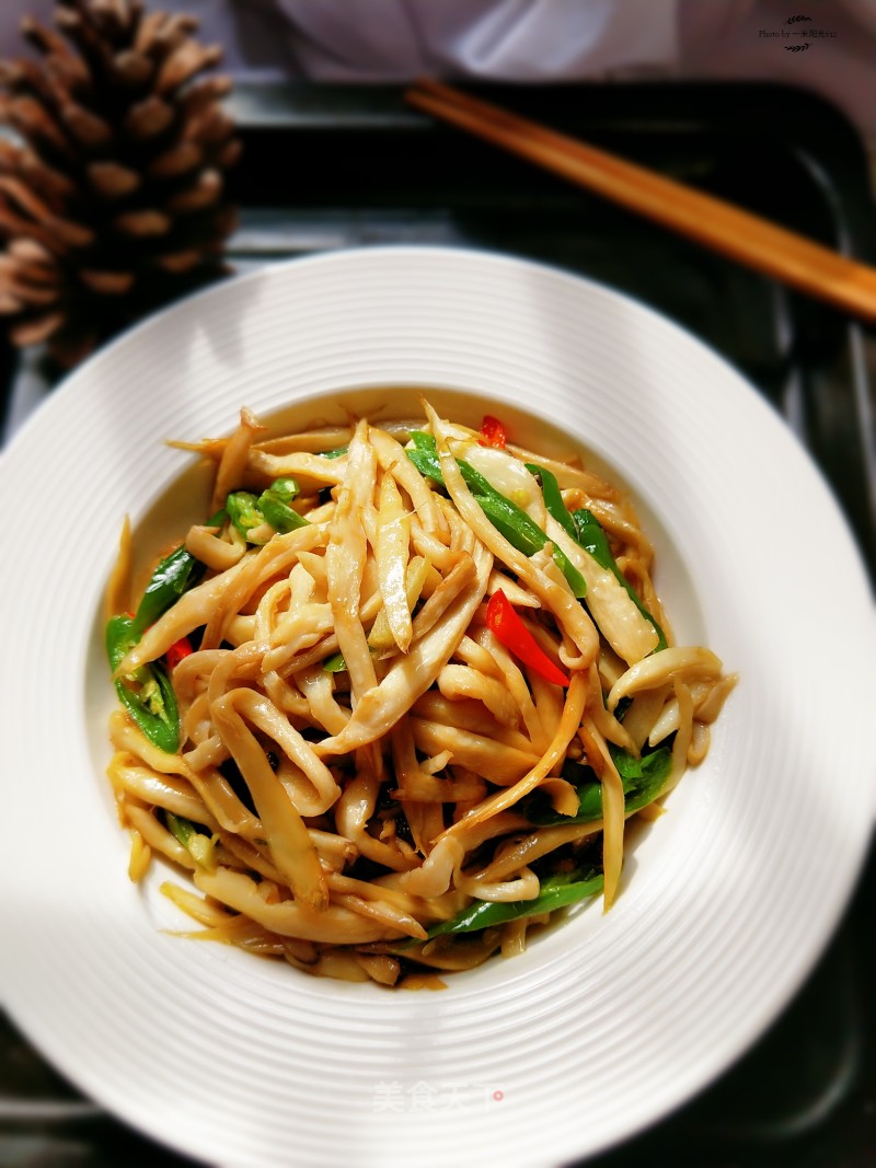 Shredded King Pleurotus recipe