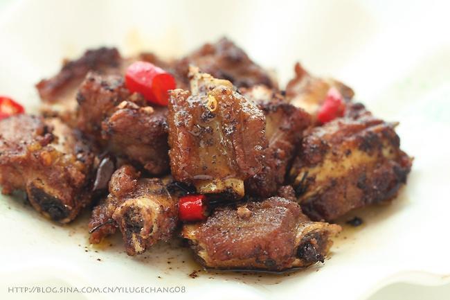 Stir-fried Salt and Pepper Pork Ribs recipe